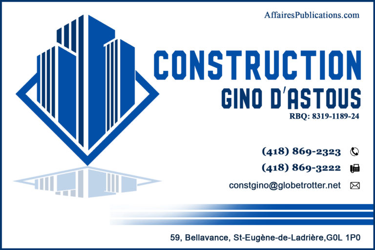 CONSTRUCTION GINO D&rsquo;ASTOUS