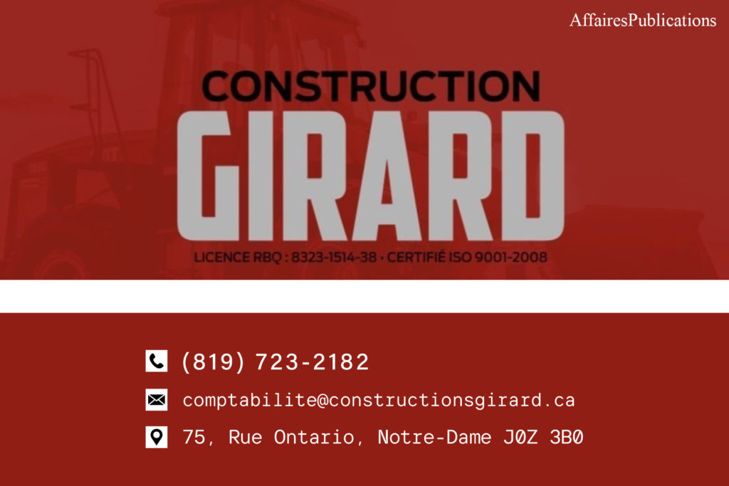CONSTRUCTION GIRARD  9120-3901 QUÉBEC INC