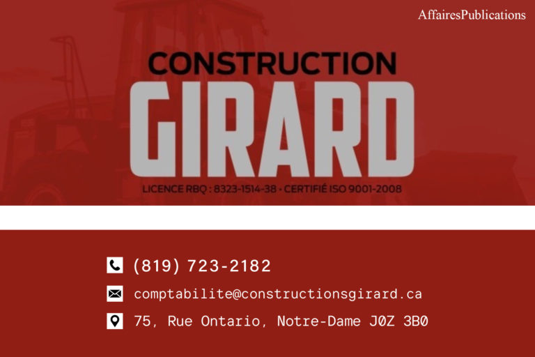 CONSTRUCTION GIRARD <br/> 9120-3901 QUÉBEC INC