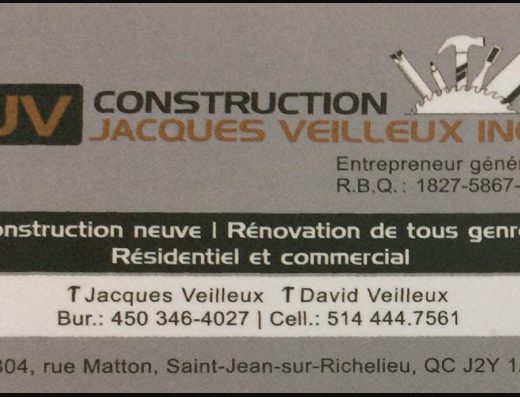 CONSTRUCTION JACQUES VEILLEUX