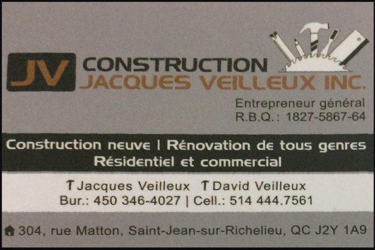 CONSTRUCTION JACQUES VEILLEUX