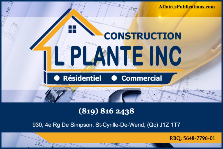 CONSTRUCTION L PLANTE INC