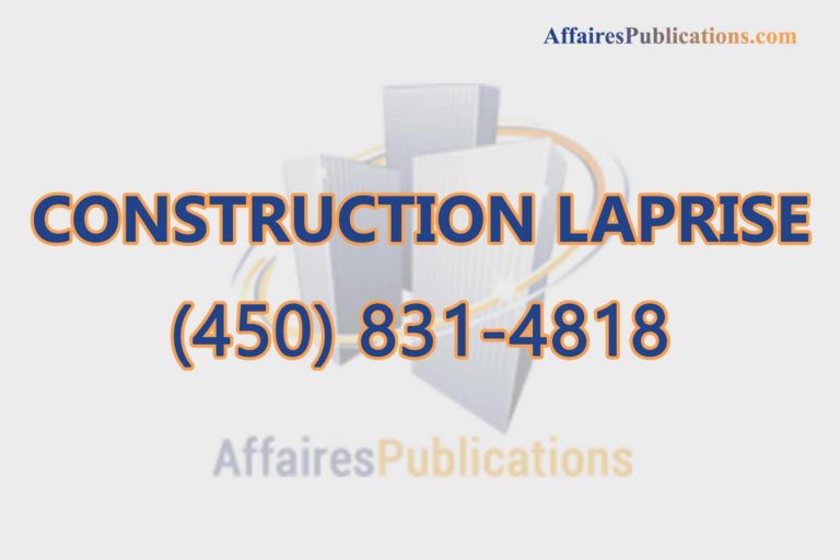 CONSTRUCTION LAPRISE INC