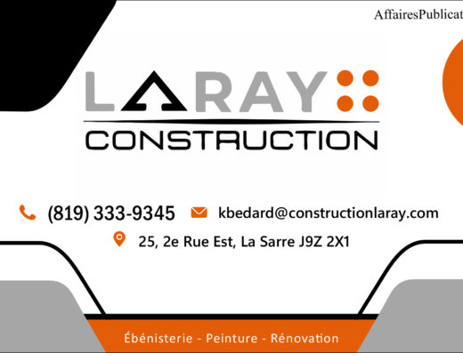 CONSTRUCTION LA-RAY INC