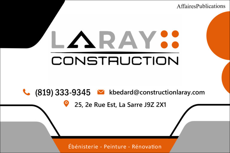 CONSTRUCTION LA-RAY INC