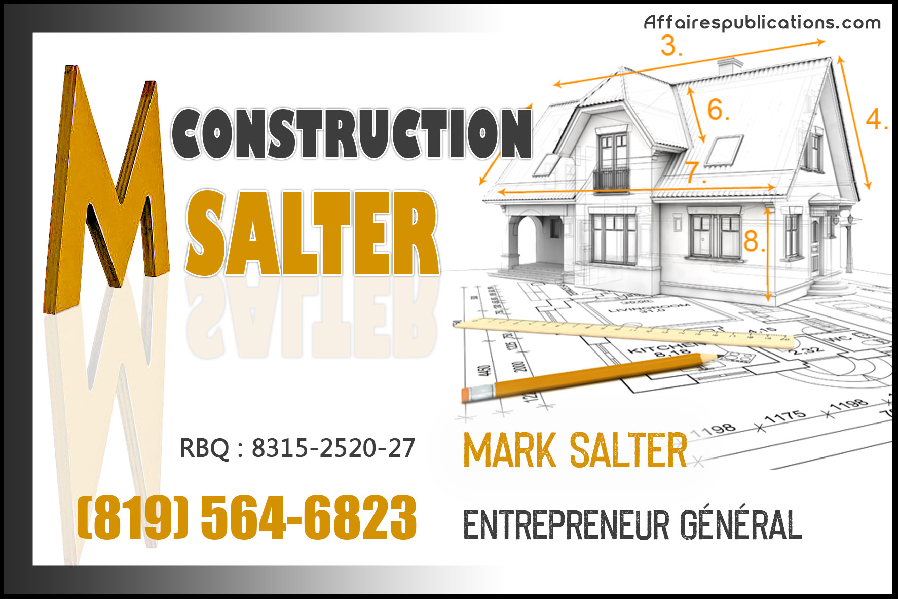 CONSTRUCTION M SALTER