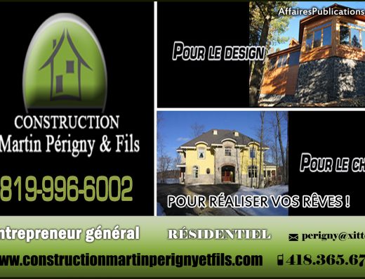CONSTRUCTION MARTIN PÉRIGNY ET FILS