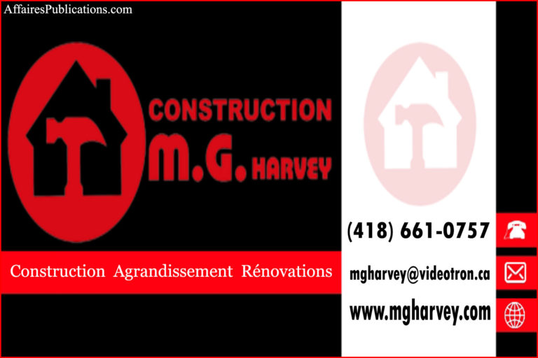 CONSTRUCTION MG HARVEY