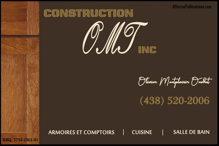 CONSTRUCTION OMT INC