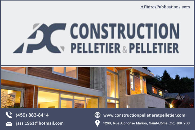 CONSTRUCTION PELLETIER & PELLETIER INC