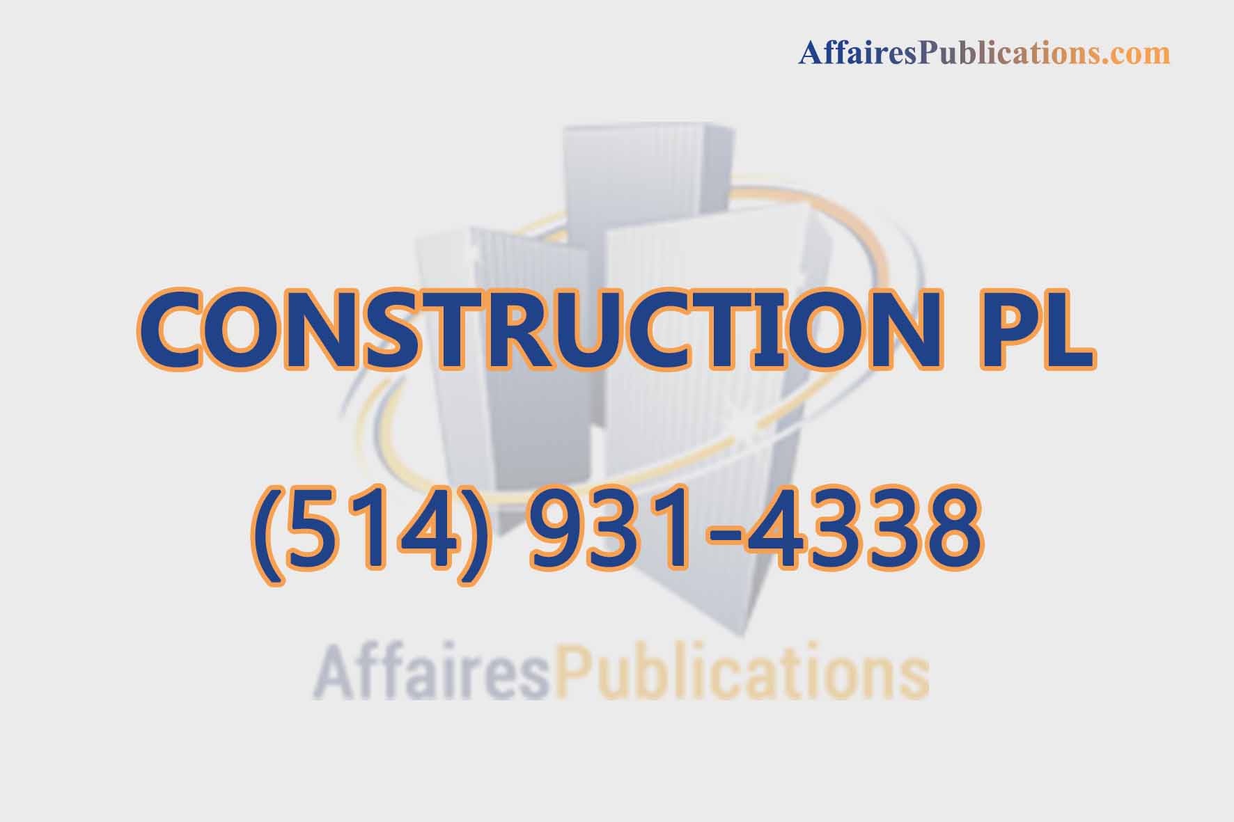 CONSTRUCTION PL