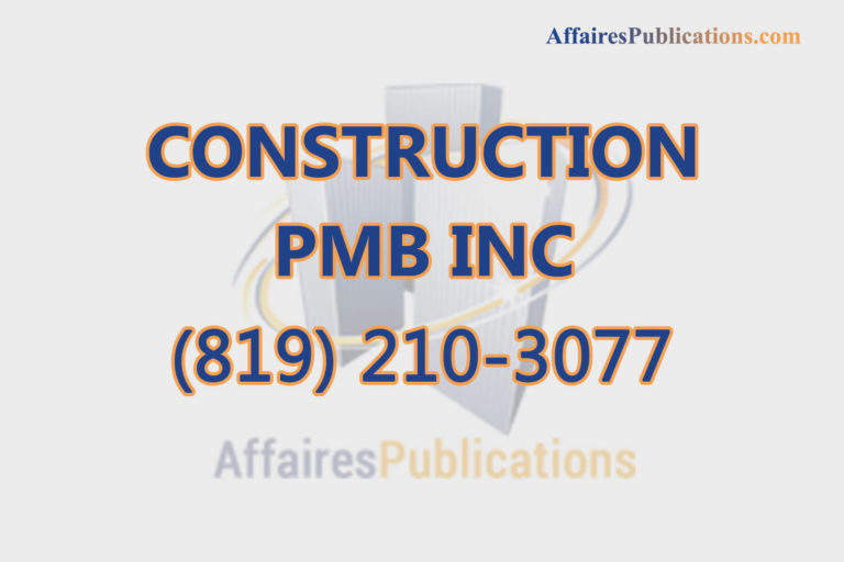 CONSTRUCTION PMB INC