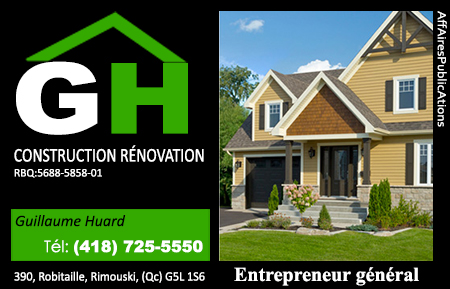 CONSTRUCTION RÉNOVATION GH