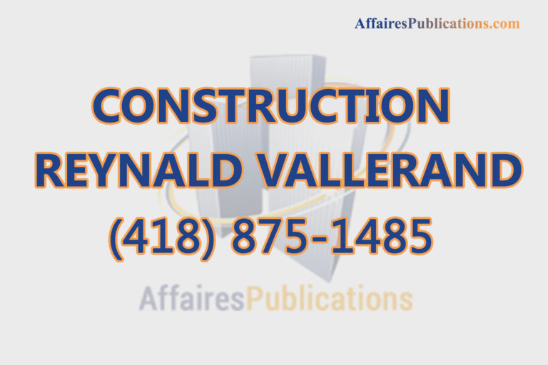 CONSTRUCTION REYNALD VALLERAND