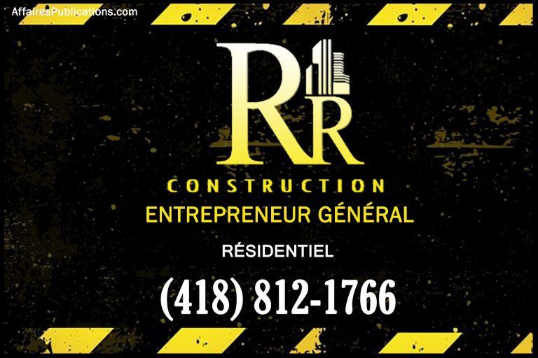 CONSTRUCTION RR ENTREPRENEUR GÉNÉRAL