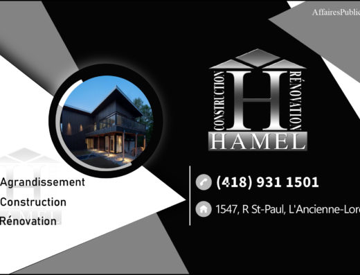 CONSTRUCTION RÉNOVATION HAMEL ENTREPRENEUR