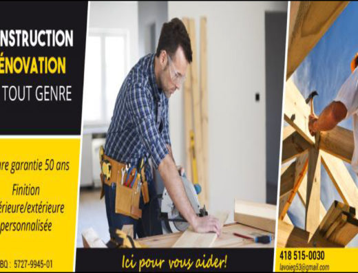 CONSTRUCTION RÉNOVATION L INC