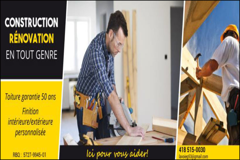 CONSTRUCTION RÉNOVATION L INC