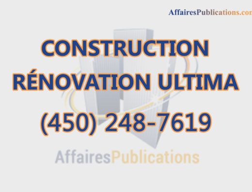 CONSTRUCTION RÉNOVATION ULTIMA