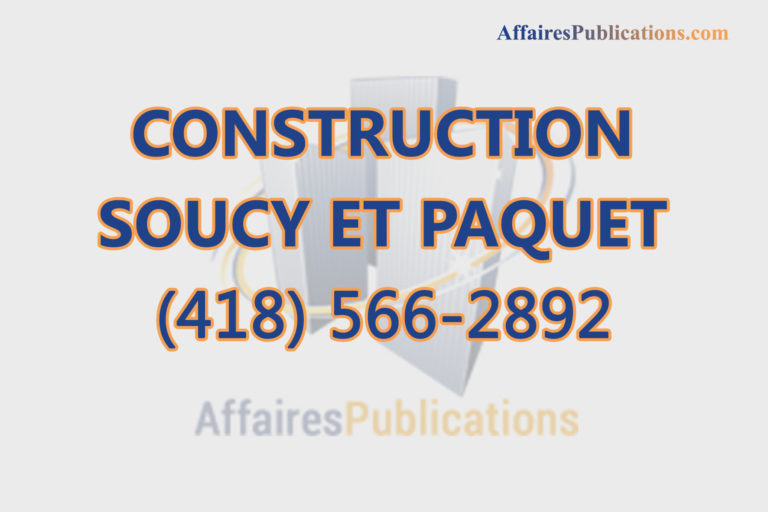CONSTRUCTION SOUCY ET PAQUET