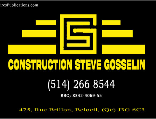 CONSTRUCTION STEVE GOSSELIN
