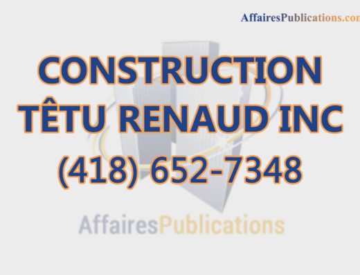 CONSTRUCTION TÊTU RENAUD INC
