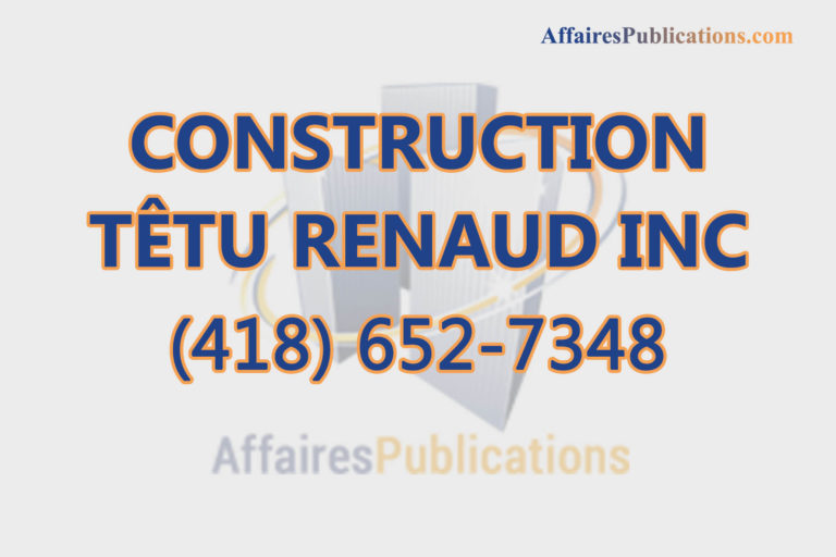 CONSTRUCTION TÊTU RENAUD INC