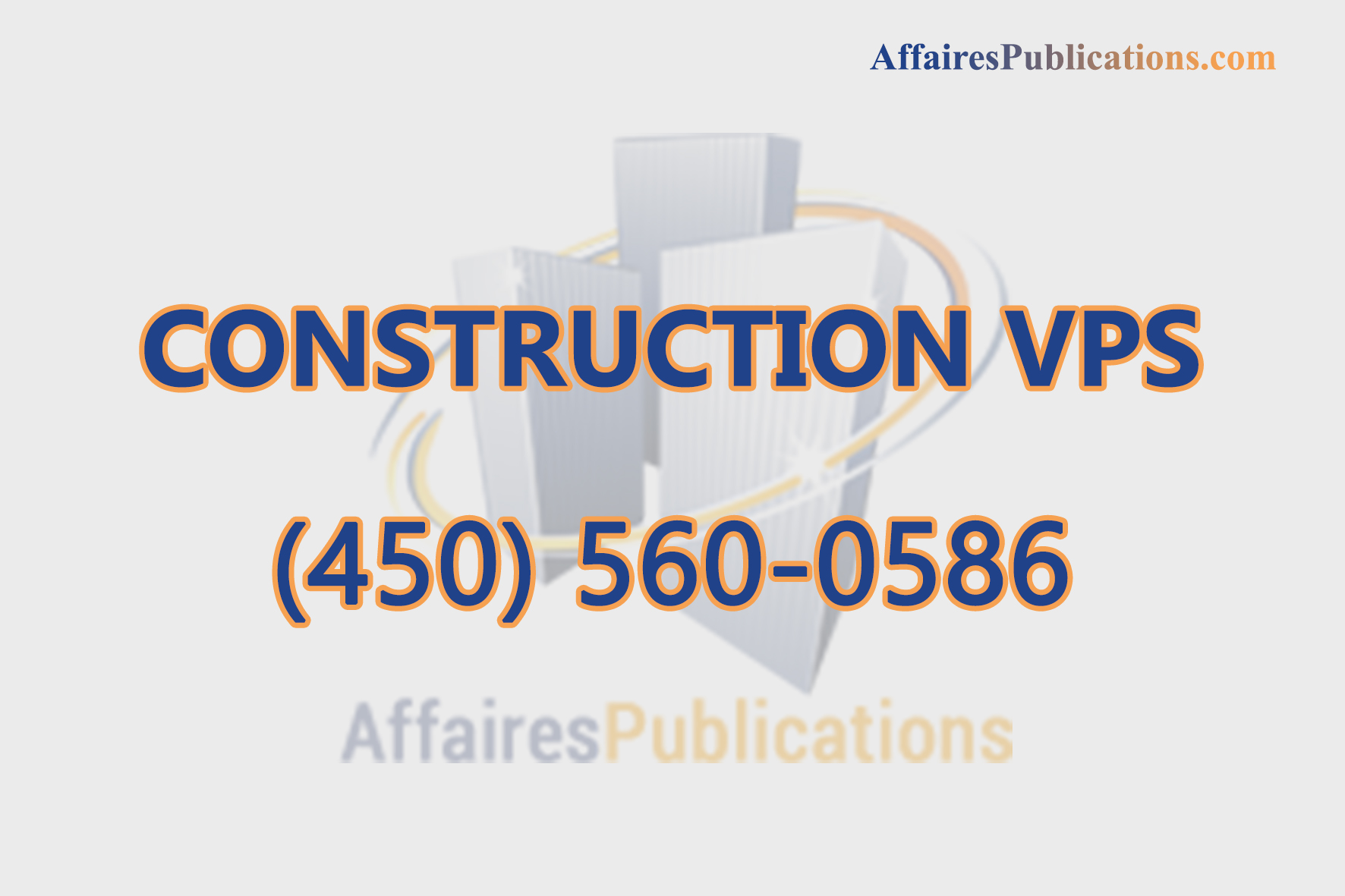 CONSTRUCTION VPS INC