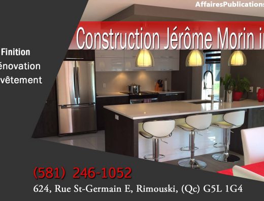 CONSTRUCTION JÉROME MORIN INC