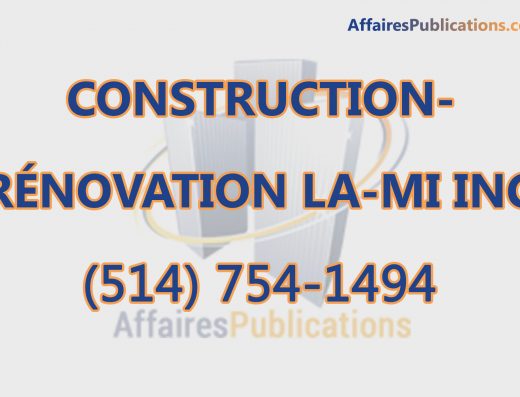 CONSTRUCTION-RÉNOVATION LA-MI INC
