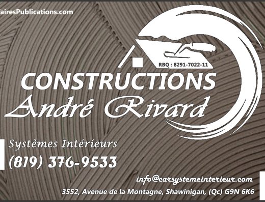 CONSTRUCTIONS ANDRÉ RIVARD