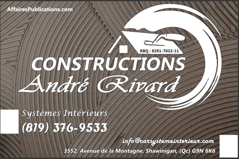 CONSTRUCTIONS ANDRÉ RIVARD