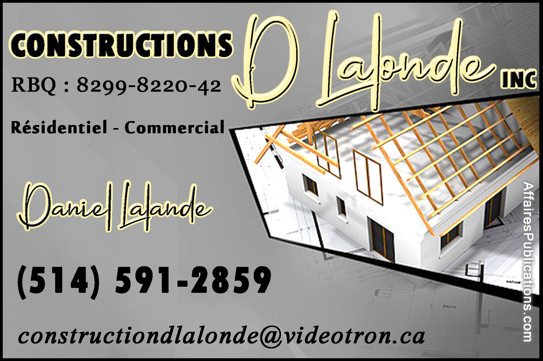 CONSTRUCTIONS D LALONDE INC