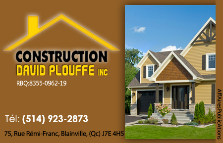 CONSTRUCTIONS DAVID PLOUFFE