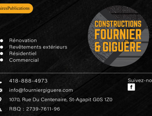 CONSTRUCTIONS FOURNIER & GIGUÈRE