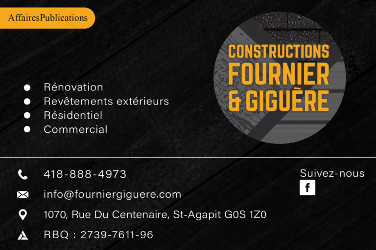 CONSTRUCTIONS FOURNIER & GIGUÈRE