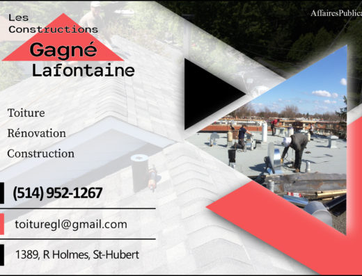 CONSTRUCTIONS GAGNÉ LAFONTAINE INC