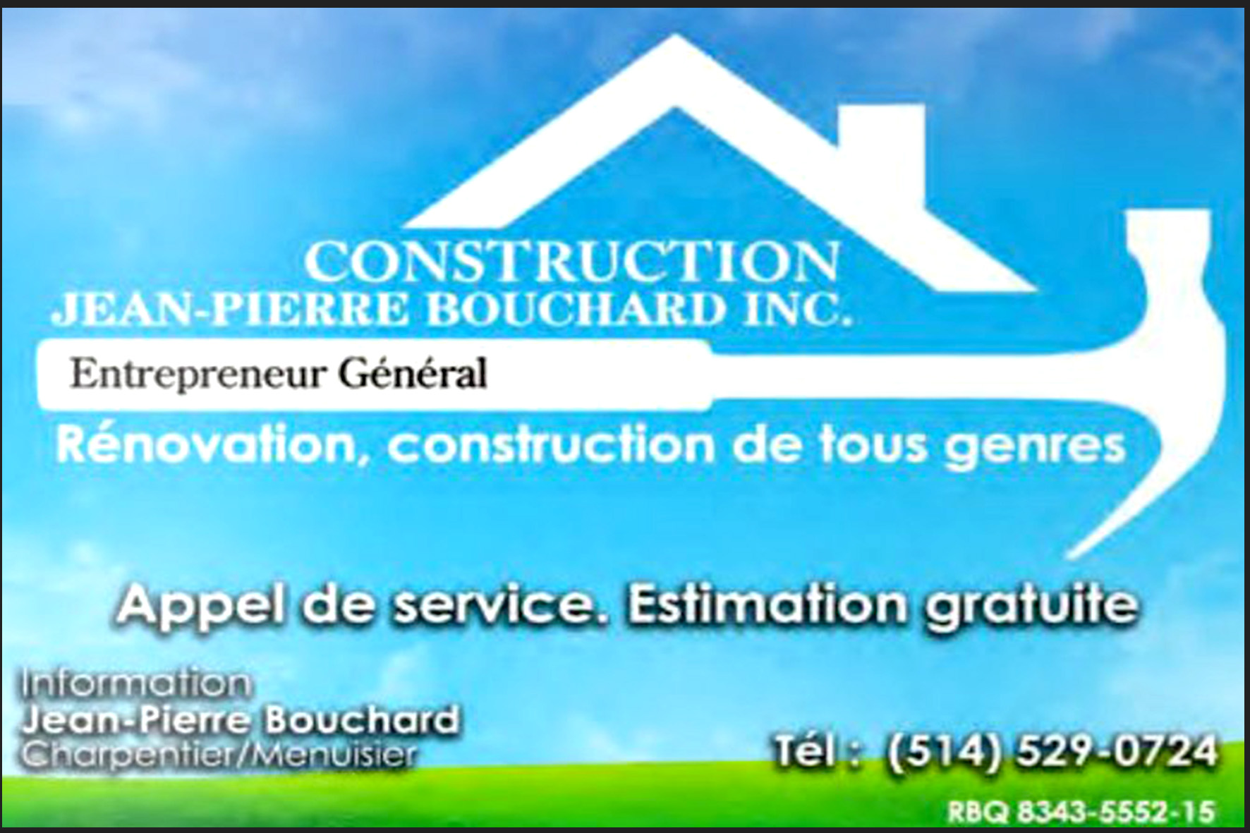 CONSTRUCTION JEAN-PIERRE BOUCHARD INC