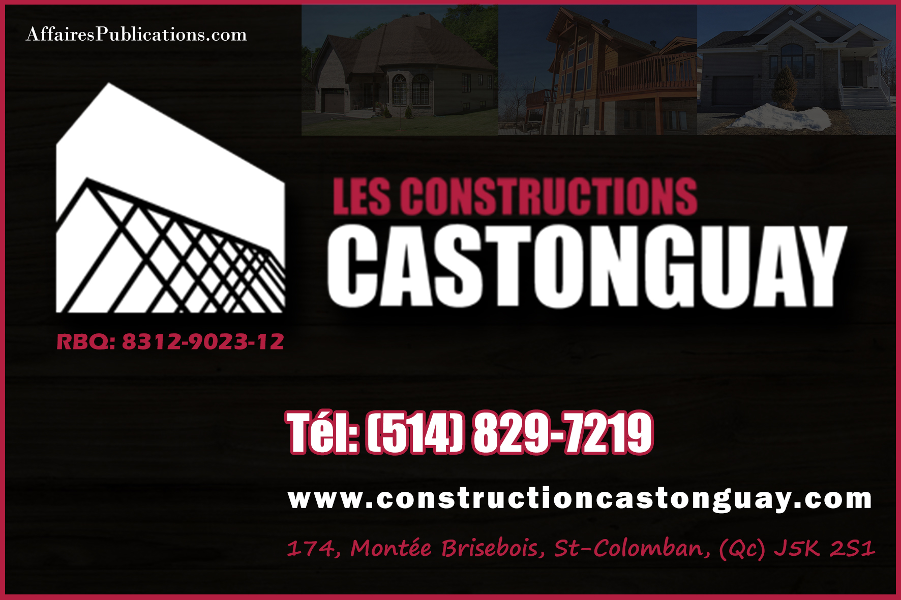 CONSTRUCTIONS NORMAND CASTONGUAY INC