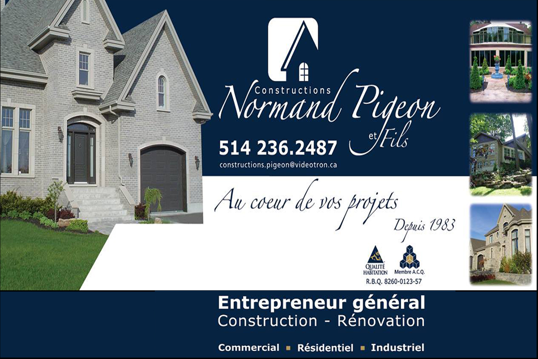 CONSTRUCTIONS NORMAND PIGEON ET FILS INC
