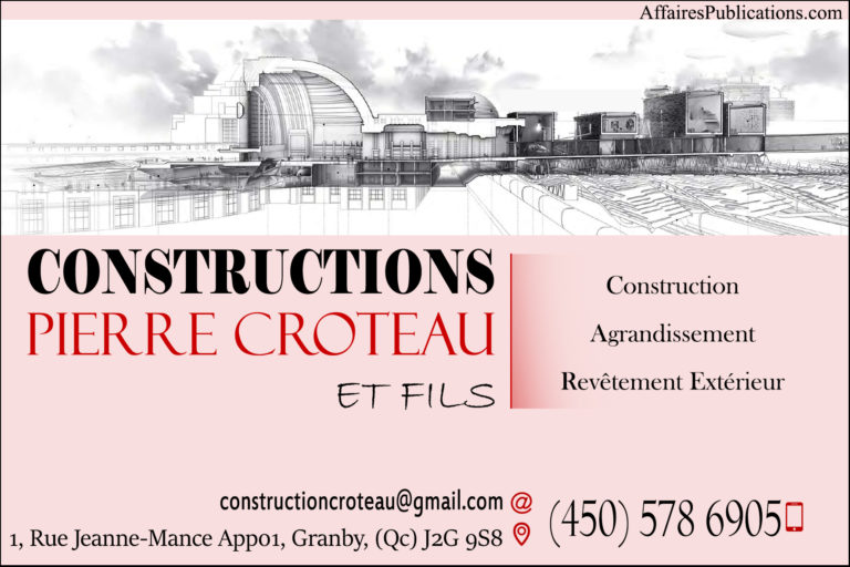 CONSTRUCTIONS PIERRE CROTEAU ET FILS