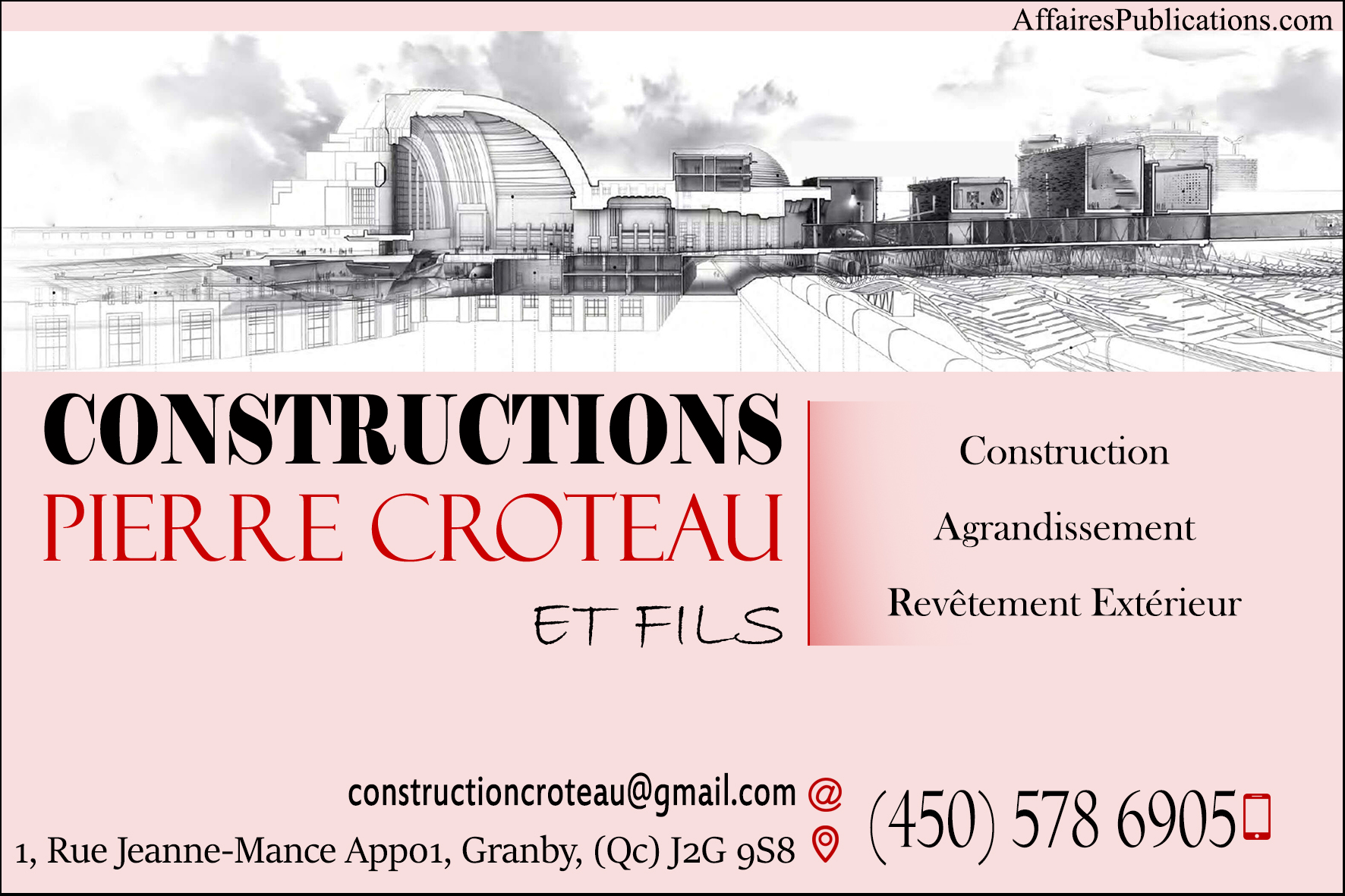 CONSTRUCTIONS PIERRE CROTEAU ET FILS