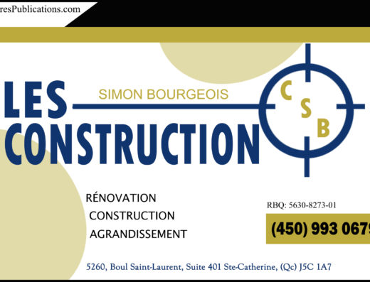 CONSTRUCTIONS SIMON BOURGEOIS