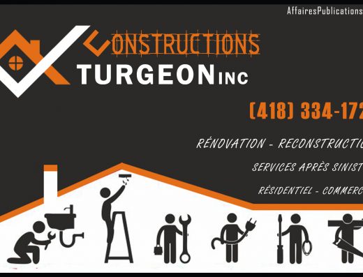 CONSTRUCTIONS TURGEON INC