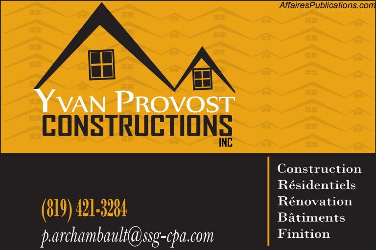 CONSTRUCTIONS YVAN PROVOST
