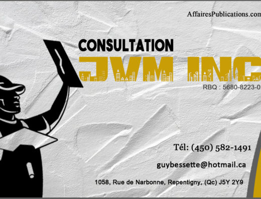 CONSULTATION JVM INC
