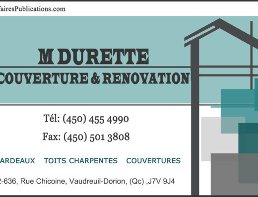 COUVERTURE & RENOVATION M DURETTE