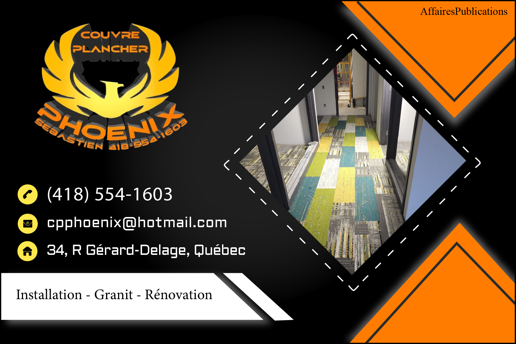 COUVRE-PLANCHER PHOENIX INC