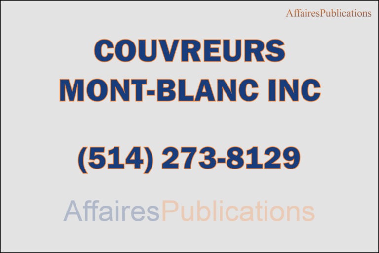 COUVREURS MONT-BLANC INC