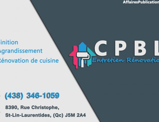 ENTRETIEN RÉNOVATION C P B L